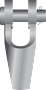 G-6412 Green Pin Spelter Socket Product Illustration